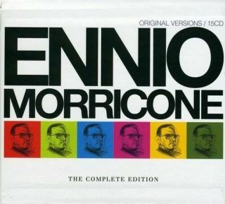 Ennio Morricone The Complete Edition 15 - Cd Box Set Versions Score Rare