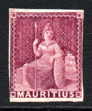 Mauritius Rare 9 Pence Stamp C1858 - 62 Mounted Sg29 (cat £900)