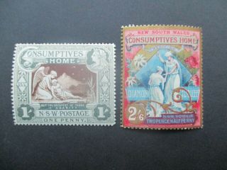 Nsw Stamps: Charity Set - Rare (d307)