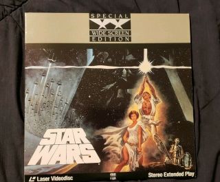 Star Wars Trilogy Widescreen Technidisc Version Laserdisc - Ultra Rare