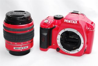 Rare Pentax K - X Zoom Lens Kit Red Boxed A,