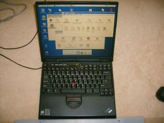 IBM Thinkpad T20 Laptop with OS/2 WARP 4 and DOS Dual Boot,  Very Rare 2