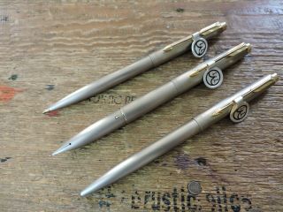 RARE NOS Vintage TITANIUM PARKER T1 Fountain Pen Ballpoint Mechanical Pencil Set 4
