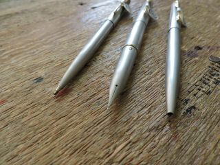 RARE NOS Vintage TITANIUM PARKER T1 Fountain Pen Ballpoint Mechanical Pencil Set 7