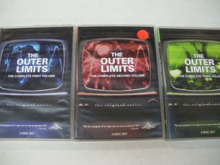 Outer Limits : Series - Complete 1,  2,  3 Volume (1964) 3 Dvd Oop Rare