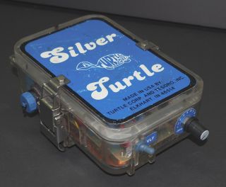 Rare Silver Turtle Beach Hunting Metal Detector