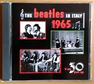 The Beatles - In Italy 1965 Bulldog Records Cd Rare