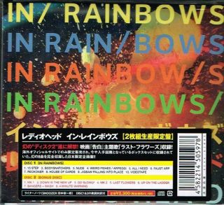 Radiohead " In Rainbows " Japan Ltd 2cd Ediotion Rare