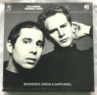 Rare 7 - 1/2ips Simon & Garfunkel Bookends Reel Tape Guaranteed