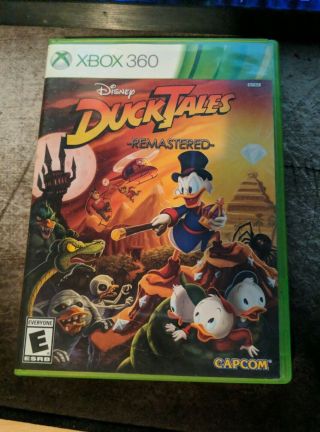 Ducktales: Remastered (microsoft Xbox 360) Rare With Case