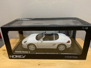 1/18 Diecast Norev Porsche Boxster S Very Rare Diecast 5