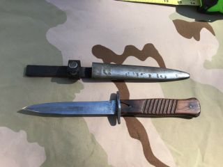 Rare Wwi Imperial German Trench Fighting Combat Knife Dagger