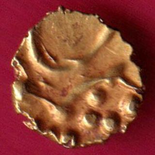 Ancient - South Indian - Gold Fanam - Rare Coin Ca11