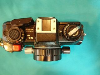 RARE NIKON NIKONOS IV - A Underwater Camera & lens: NIKKOR 35mm F/2.  5 Filter Cap 3