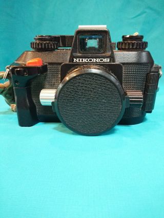 RARE NIKON NIKONOS IV - A Underwater Camera & lens: NIKKOR 35mm F/2.  5 Filter Cap 8