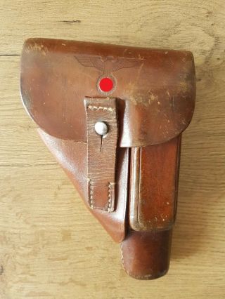 Walther Ppk Holster D.  R.  G.  M.  Akah For Political Leaders - Extremely Rare