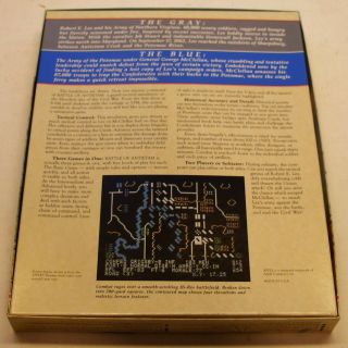 RARE Battle of Antietam by Strategic Simulations for IBM PC and PCjr 2