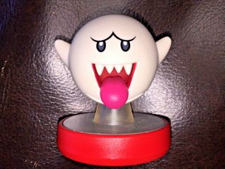 Nintendo Mario Boo Amiibo Figurine Rare