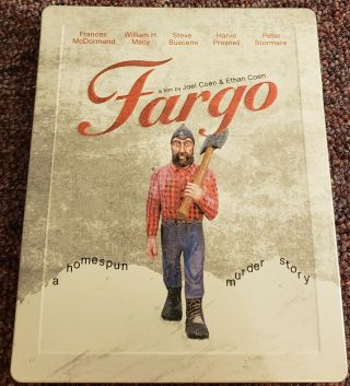 Fargo Blu Steelbook Embossed Limited Edition Region Zavvi Rare Oop Coen