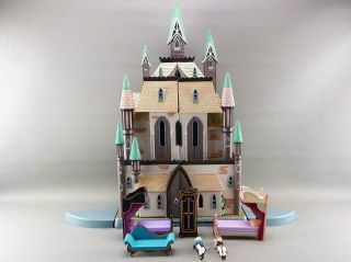Disney Store Exclusive 21 " Frozen Castle Of Arendelle Play Set W/ Furniture Rare