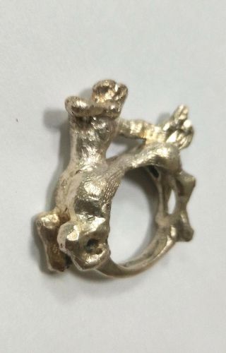 Chiron The Archer Centaur Sterling Silver Ring Rare Only 1/1 Ever Made