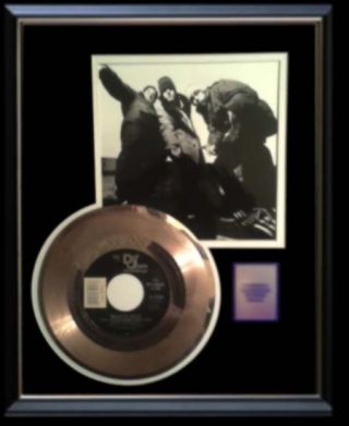 The Beastie Boys Fight For Your Right To Party Gold Record Disc Rare 45 Rpm