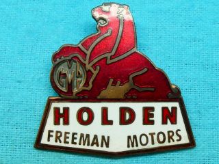 Rare C1940 Holden Freeman Motors Salesman 