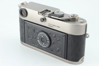 Rare [TOP MINT] Leica M6 Titan Titanium Rangefinder 35mm Camera From Japan 880 5