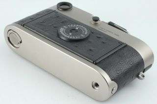 Rare [TOP MINT] Leica M6 Titan Titanium Rangefinder 35mm Camera From Japan 880 8