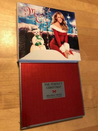Mariah Carey Merry Christmas Ii You Rare Cd With Ornament And Cards,  Bonus Set