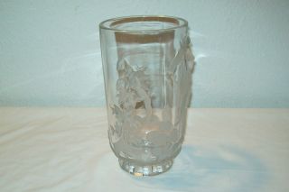 RARE  VERLYS SIGNED MANDARIN ART GLASS VASE 5