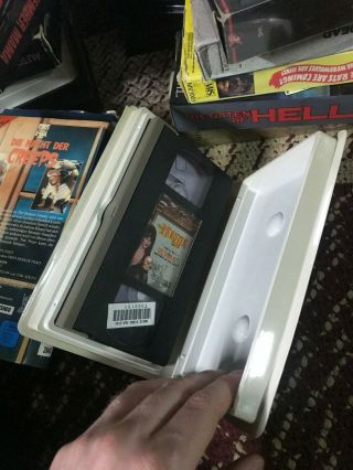 MONSTER CLUB THRILLER VIDEO HORROR SOV SLASHER RARE OOP VHS BIG BOX SLIP 8
