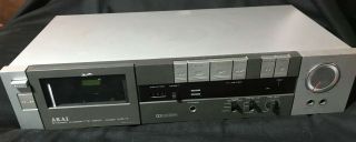 Akai Stereo Cassette Deck Model Hx - 1 Great Rare