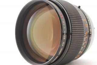 RARE【EXC,  】Canon FD 85mm f1.  2 S.  S.  C.  Aspherical MF Lens from Japan 536 2