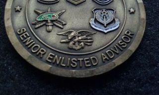 RARE US Navy SEAL USASOC Special Operations South SOCSOUTH SOCOM Challenge Coin 3