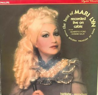 Rare - The Best Of Mari Lyn - Recorded Live On Cable - 2 Lps - Philips 412999d21