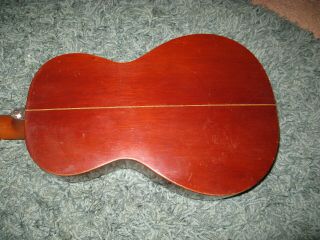 vintage 1895 Howe - Orme parlor guitar with case.  rare 2