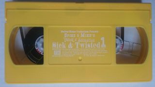 SPIKE and MIKE ' S SICK and TWISTED FESTIVAL of ANIMATION Volume 1 VHS RARE 4