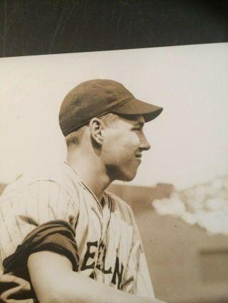 c1938 Type I Press Photo Bob Feller Cleveland Indians Hall of Fame RARE 2
