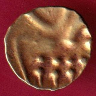 Ancient - South Indian - Gold Fanam - Rare Coin O15