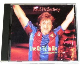 Beatles Paul Mccartney - Live On Tv In Rio - Part 1 [ram Records] Cd Rare