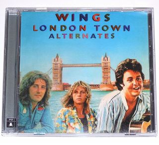 The Beatles Paul Mccartney - Wings London Town Alternates Jpgr Japan Cd Rare