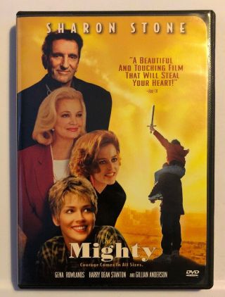 The Mighty (dvd,  1999) Rare Oop W/ Insert Sharon Stone