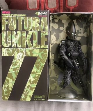 Medicom Toy Futura Unkle 77 Figure Real Action Heroes Mo Wax Unkle Rare