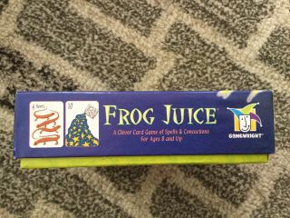 FROG JUICE Card Game 1997 Version Complete Rare Game By Gamewright 4