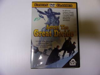 Across The Great Divide (dvd,  2002,  Family Classics) Rare Oop