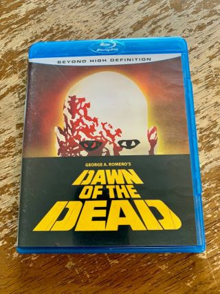 Dawn Of The Dead (blu - Ray Disc,  2007) Rare Oop Out Of Print