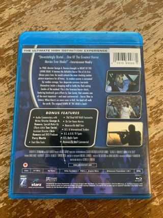 Dawn of the Dead (Blu - ray Disc,  2007) RARE OOP out of print 2