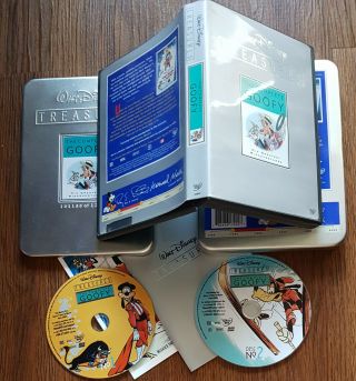 /797\ Walt Disney Treasures: Complete Goofy 2 - Disc Dvd Set With Tin Rare & Oop