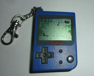 Rare 1998 Stadlbauer Nintendo Mini Classics Parachute Handheld Game Key Chain